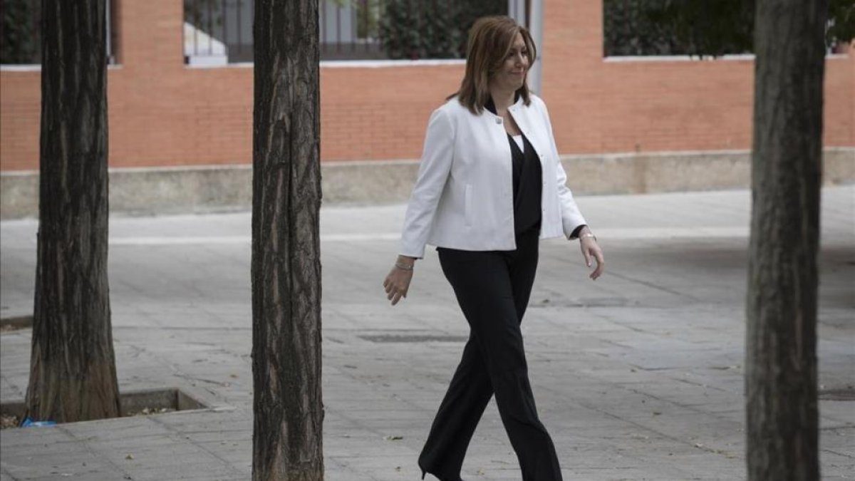 La presidenta de la Junta de Andalucía, Susana Díaz, en una imagen reciente.-EFE / JULIO MUÑOZ