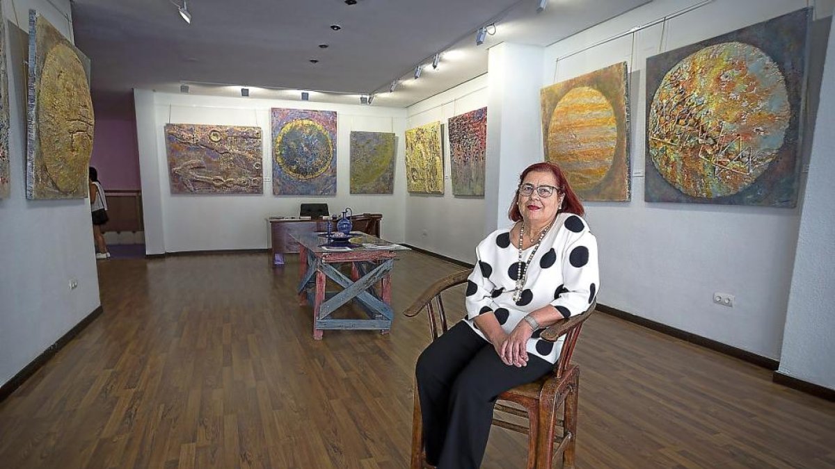 Carmen Muñoz Martín en su nueva galería CMM I.-MIGUEL ÁNGEL SANTOS