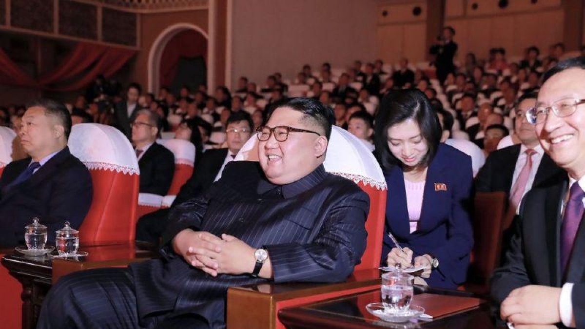 Kim Jong Un.-KCNA VIA KNS