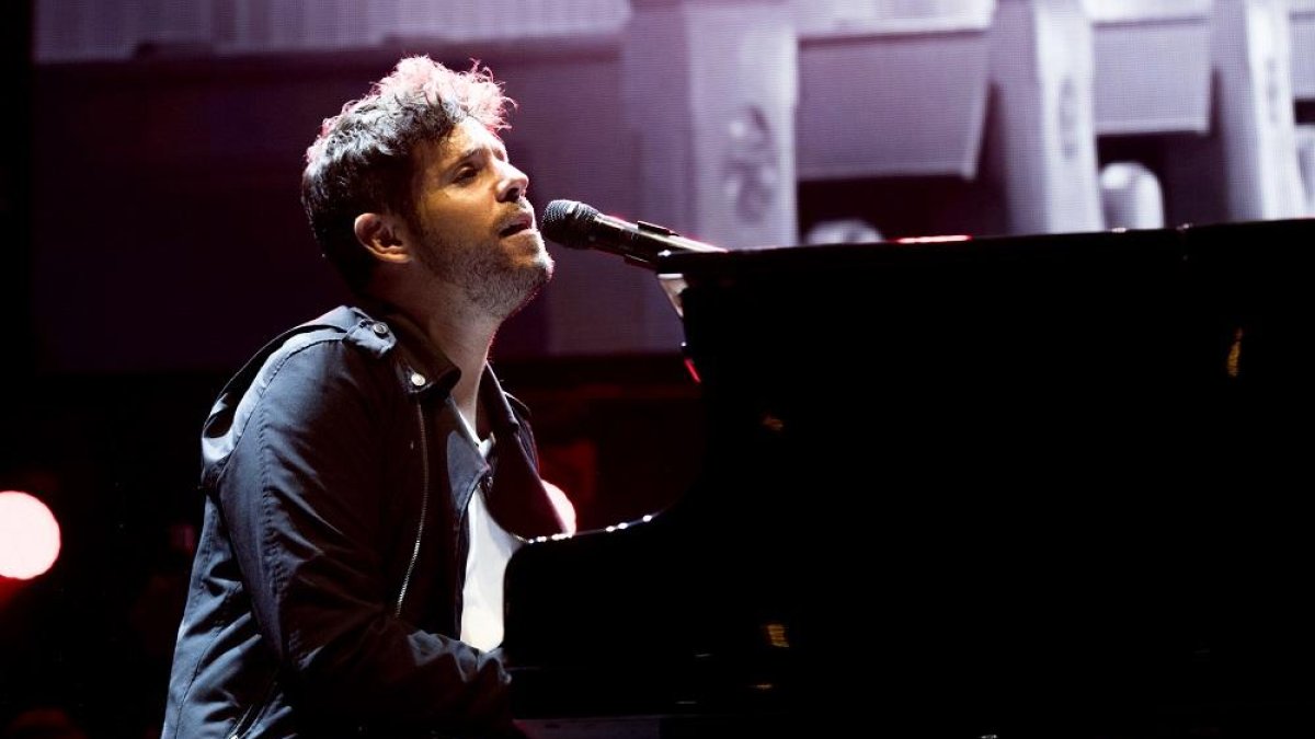 Momento de un concierto de Pablo López.-ADRIÁN CASTELLANO