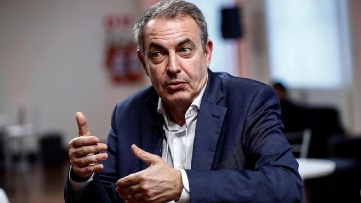 Zapatero: Nos va a llevar años recuperar la convivencia en Cataluña.-SEBASTIAO MOREIRA / EFE