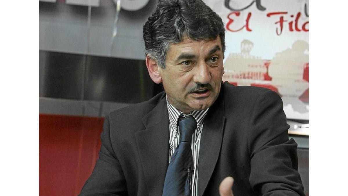El alcalde de Sahagún (León), Emilio Redondo-Ramiro