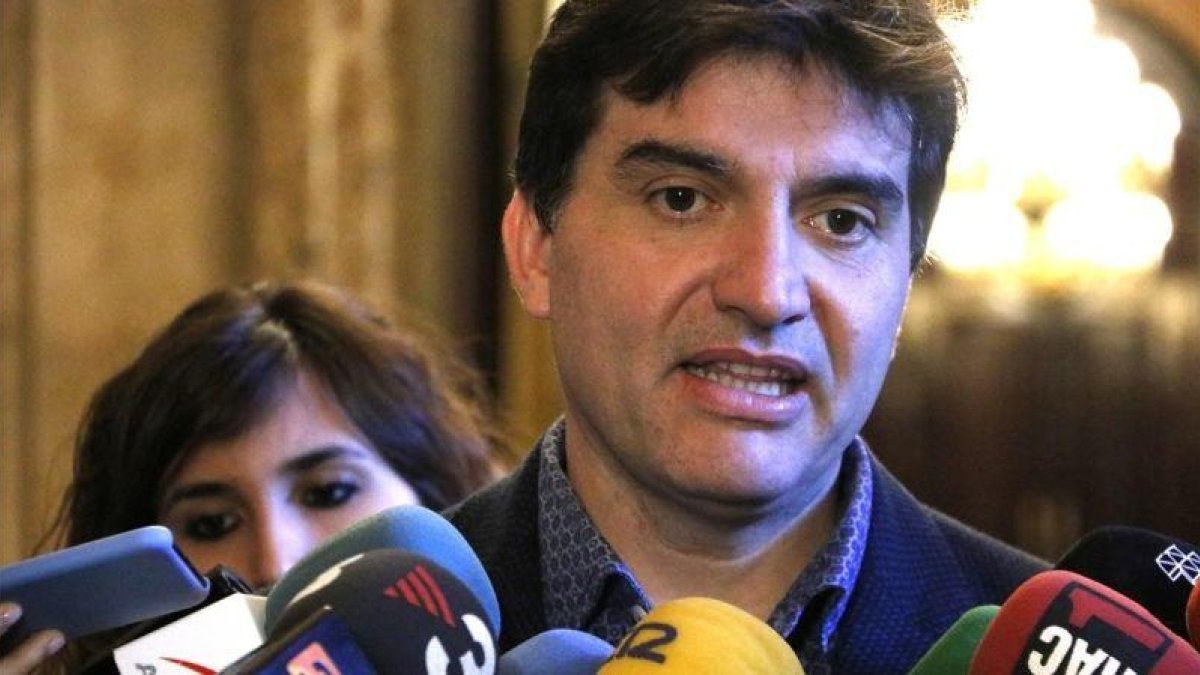 Sergi Sabrià, portavoz de ERC.-RAFA GARRIDO (ACN)