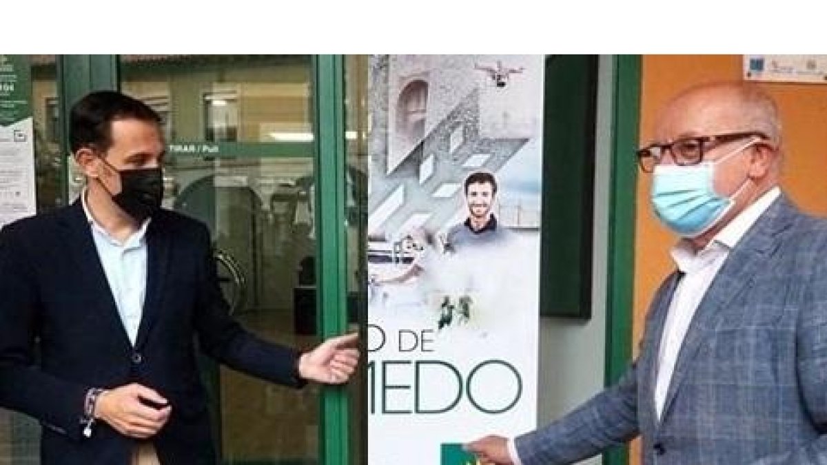 Conrado Íscar y Alfonso Centeno, en una imagen de archivo.-E. M.