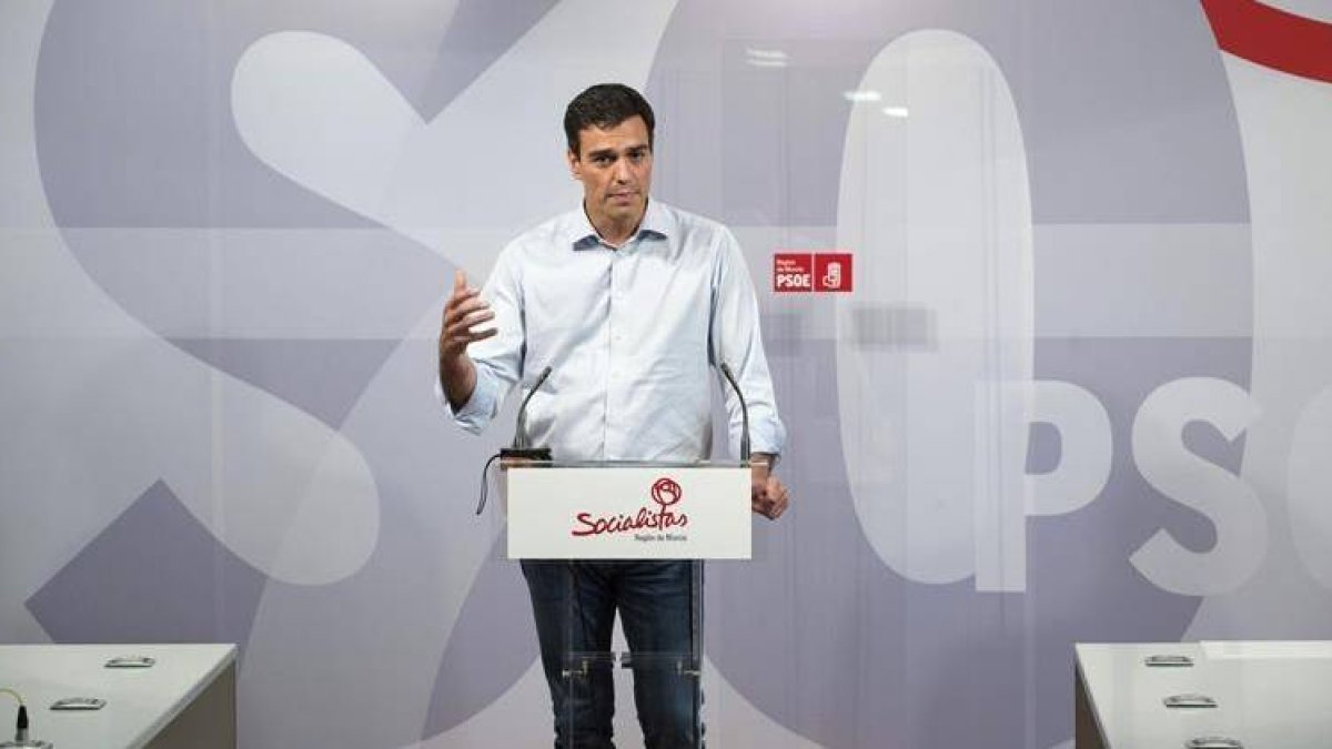 Foto de archivo de Pedro Sánchez.-Foto: EFE / MARCIAL GUILLÉN