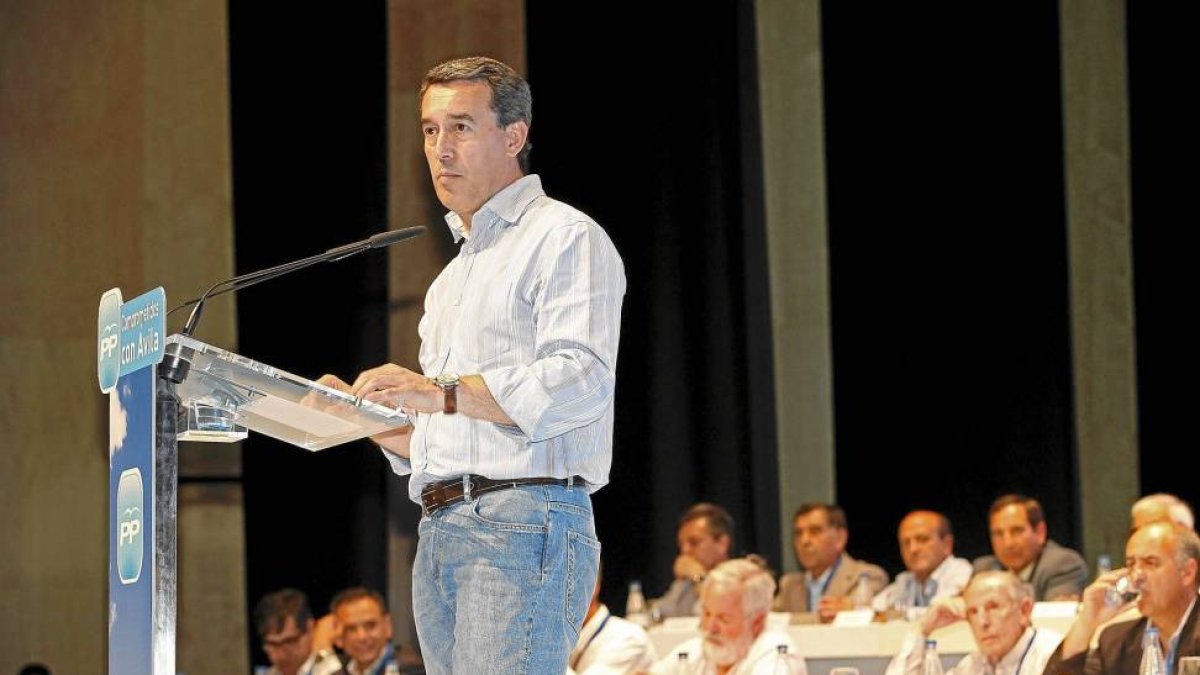 El presidente del PP de Ávila, Antolín Sanz-El Mundo