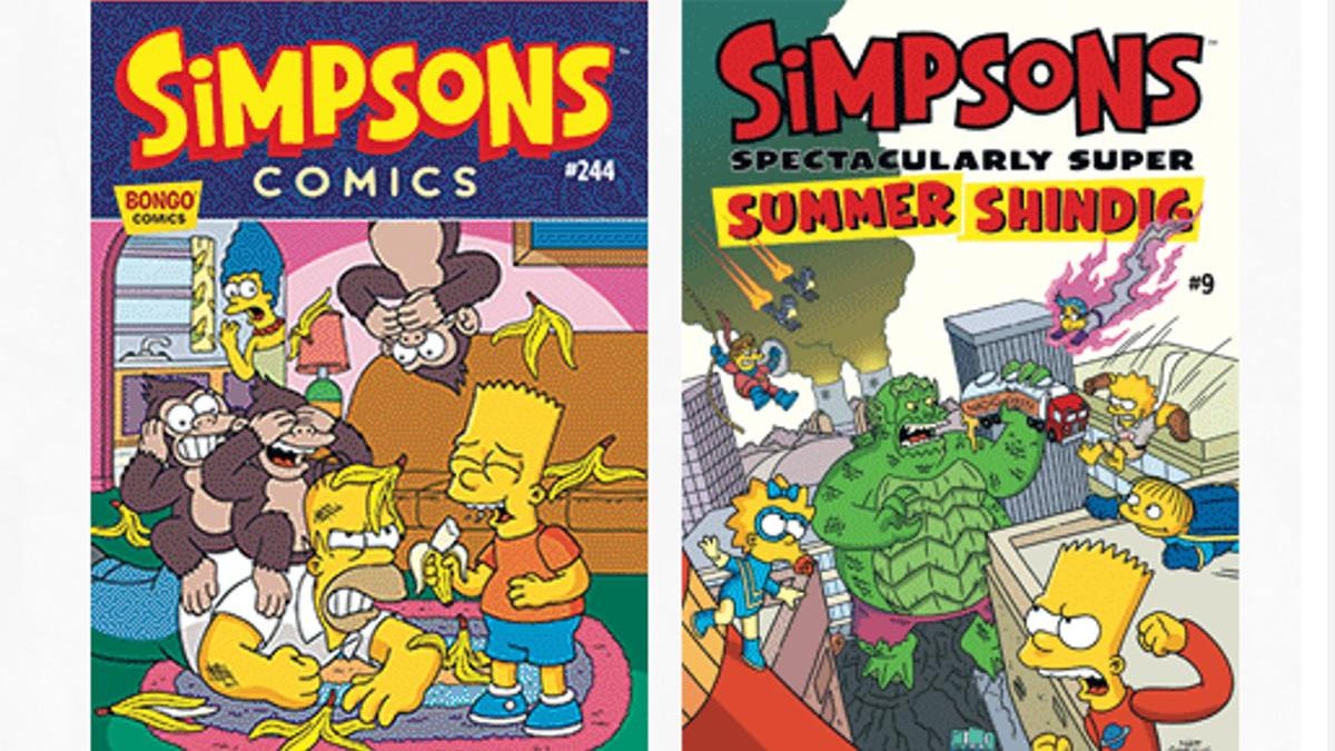 Comics de Los Simpsons-