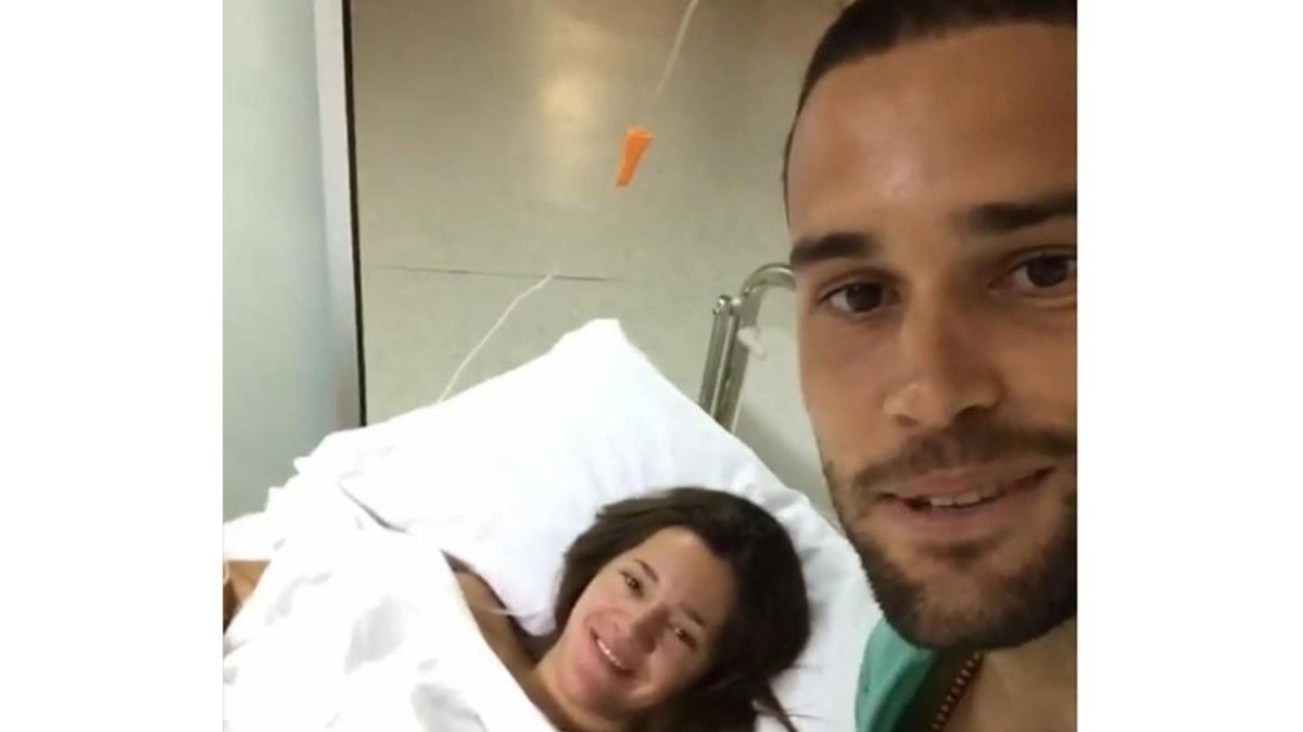 Malena Costa y Mario Suárez han sido padres de una niña.-INSTAGRAM