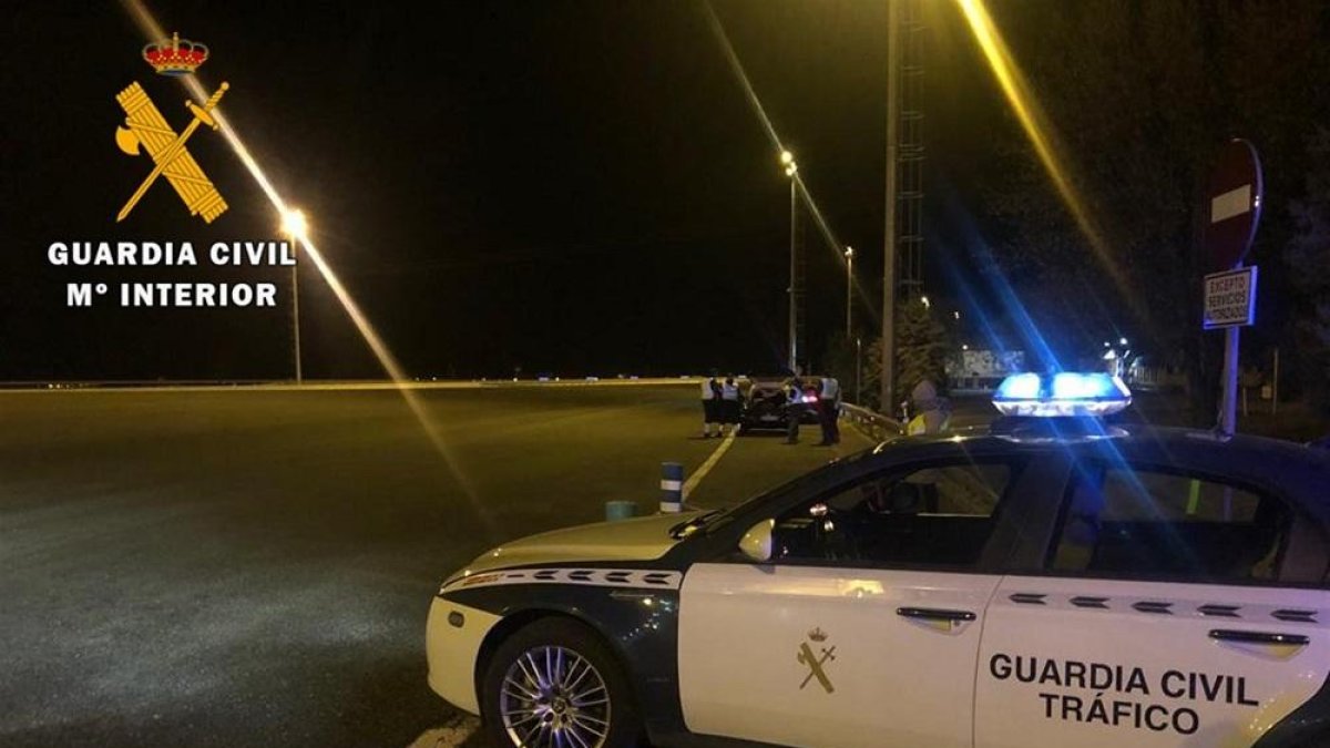 Foto del momento de la detención-GUARDIA CIVIL