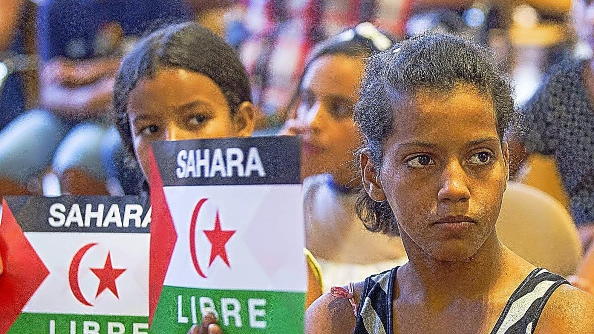 Recepción a los niños saharauis en el Ayuntamiento.-T.SANCHO