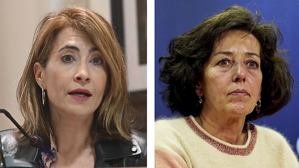 Raquel Sánchez y Mercedes Cantalapiedra. ICAL