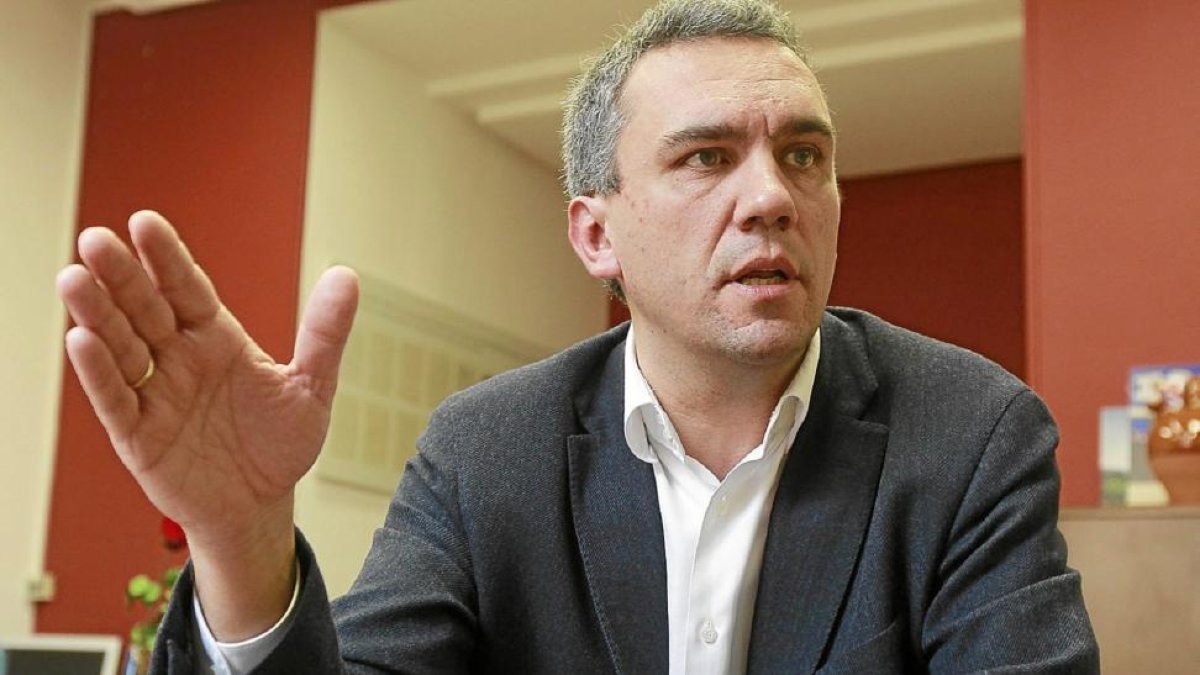 Javier Izquierdo, secretario provincial del PSOE, en una foto de archivo.-J.M LOSTAU