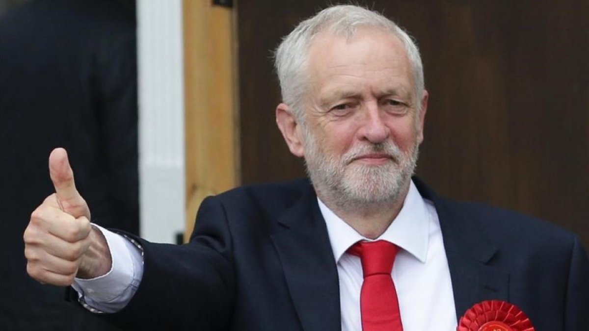 El líder laborista, Jeremy Corbyn-EL PERIÓDICO