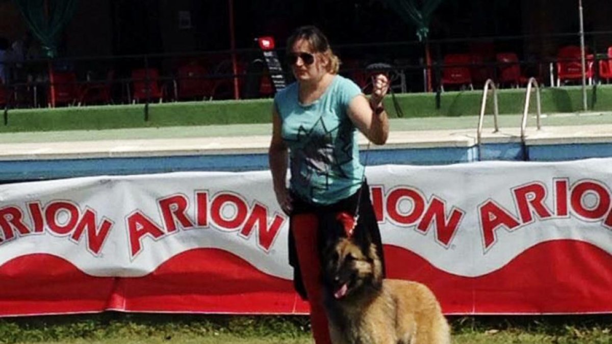 Uno de los perros participantes, en la pasada edición.-EL MUNDO
