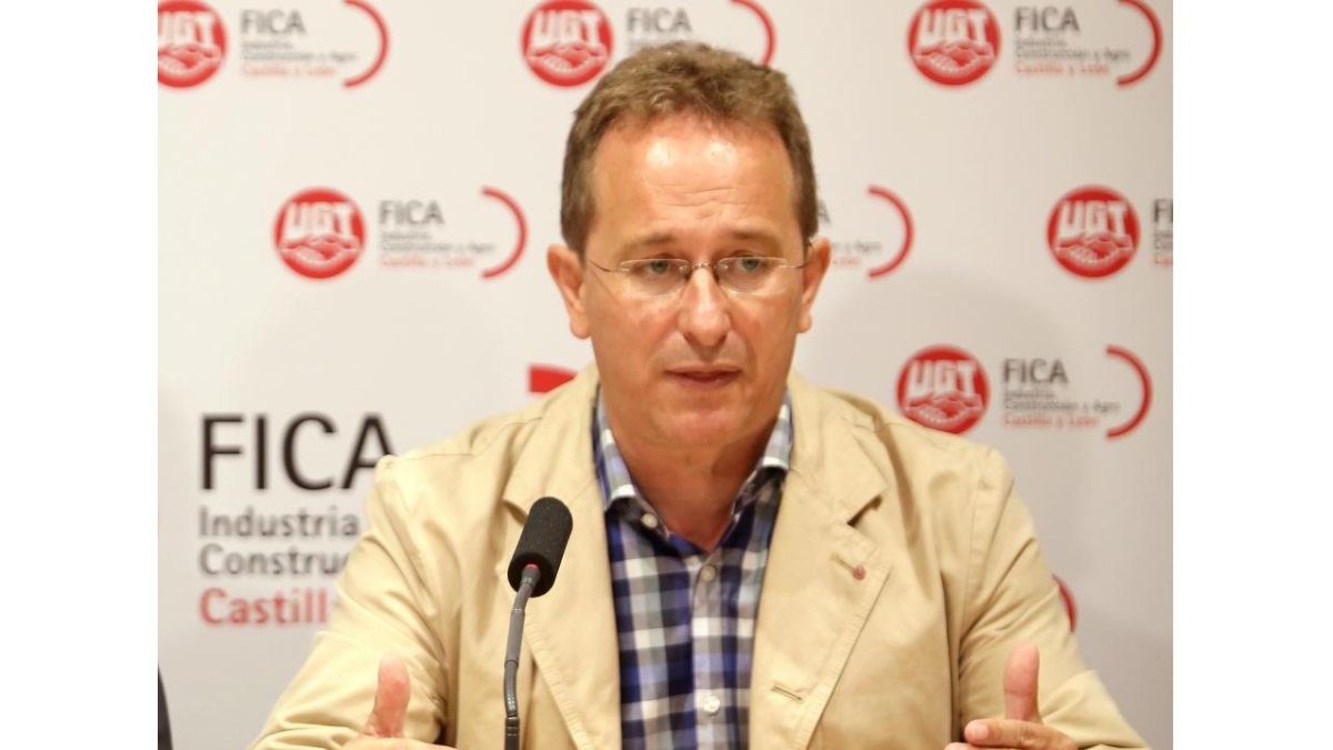 Pedro Hojas, secretario general de UGT FICA-ICAL