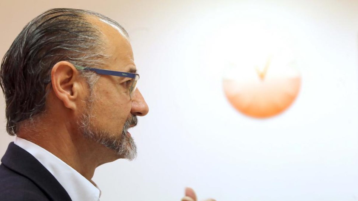 El portavoz de Ciudadanos en las Cortes, Luis Fuentes-ICAL
