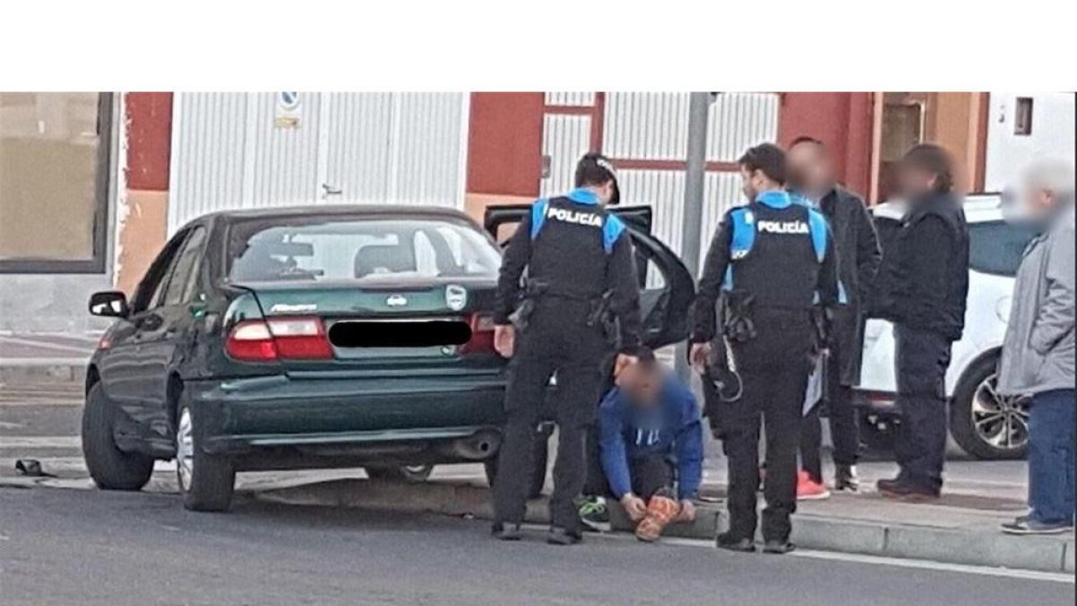 Imagen del coche tras el accidente-EUROPA PRESS