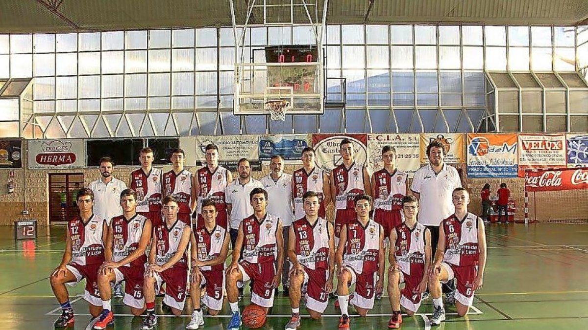 Preselección cadete masculina de Castilla y León.-EL MUNDO