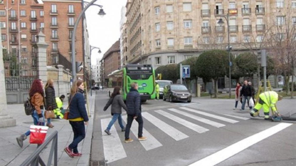 Calle María de Molina en Valladolid.-EUROPA PRESS