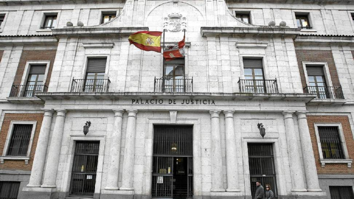 El Palacio de Justicia, dónde están la Fiscalía y la Audiencia Provincial de Valladolid-Ical