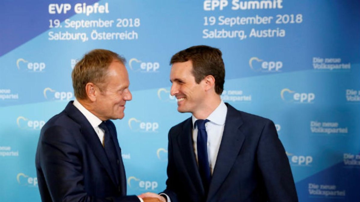 Casado con Donald Tusk-EFE/ TAREK MOHAMED