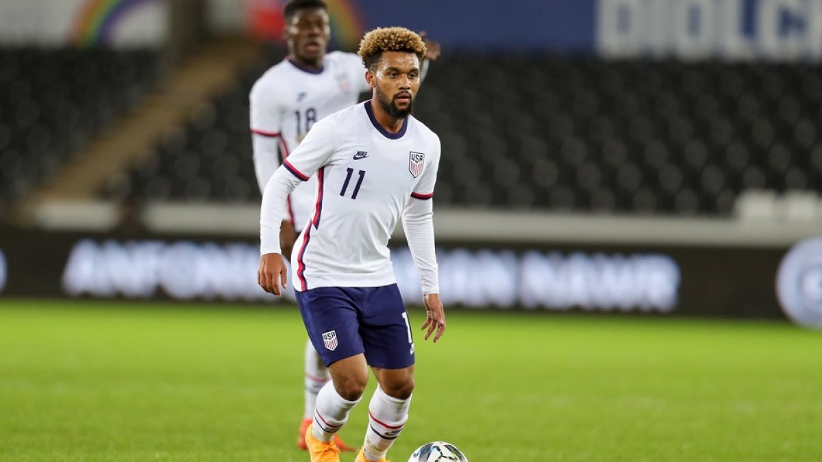 Konrad de la Fuente en un choque con EEUU. / E. M.