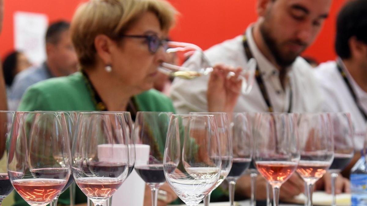 Segunda jornada del ‘Duero International Wine Fest’, que se celebra en la ciudad de Burgos.-ICAL