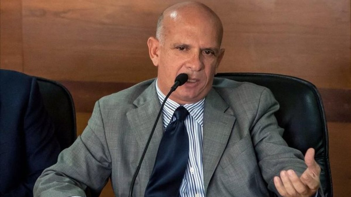 El exgeneral venezolano Hugo Carvajal, antiguo exjefe de contrainteligencia militar de su país con Hugo Chávez.-MIGUEL GUTIÉRREZ (EFE)