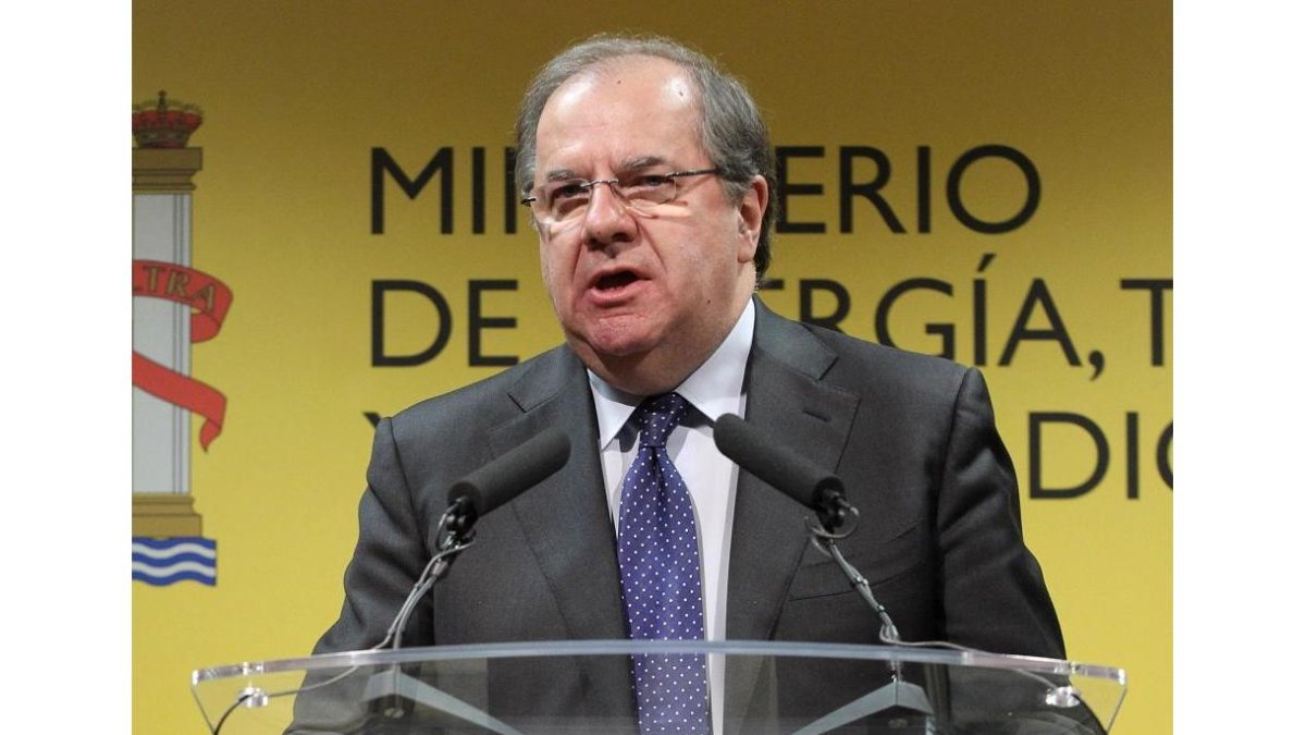 Juan Vicente Herrera, durante una intervención anterior.-ICAL