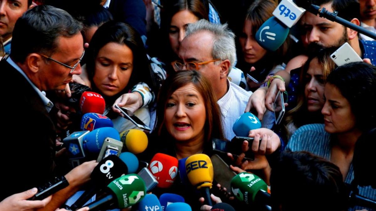 La presidenta del Comité Federal del PSOE, Verónica Pérez.-