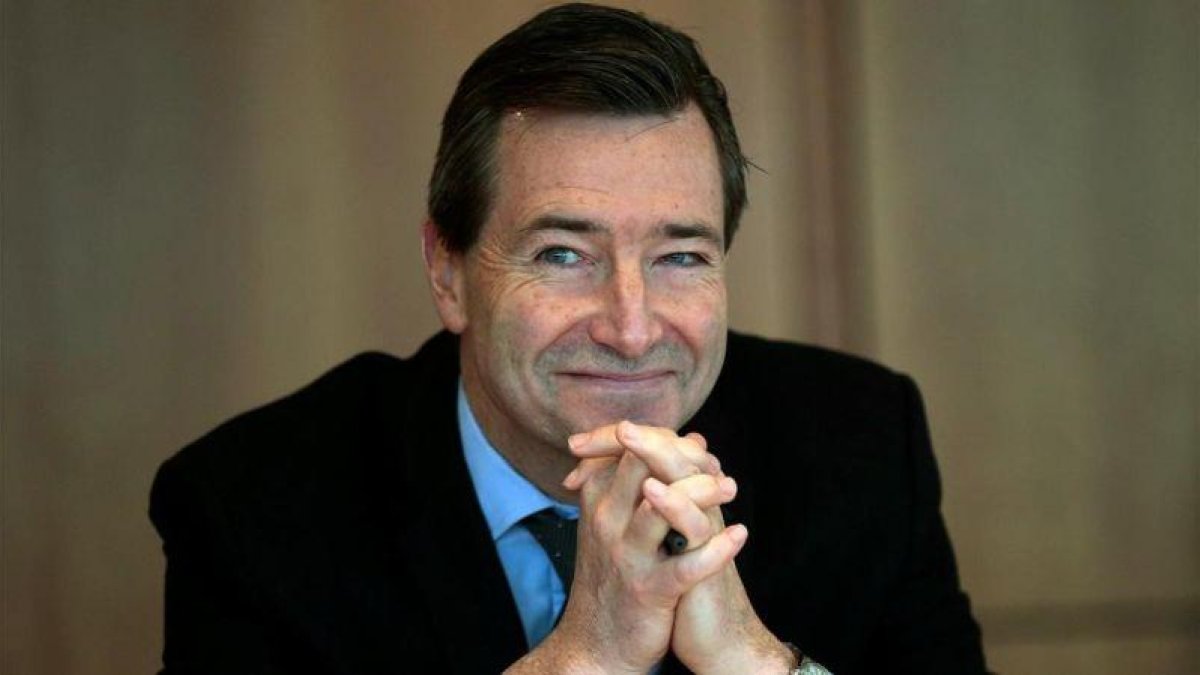 El consejero delegado del Financial Times, John Ridding.-SUZANNE PLUNKETT (REUTERS)