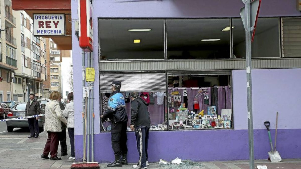 Imagen de los desperfectos provocados por la explosión-C. Minguela