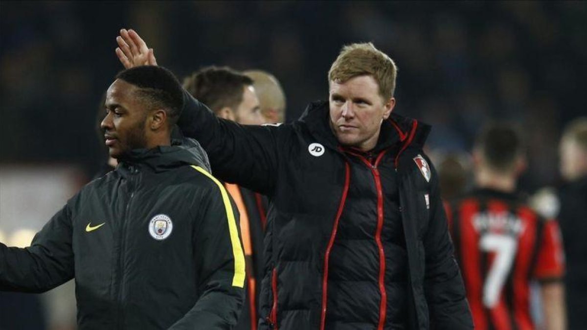 Eddie Howe, entrenador del Bournemouth, es el único mánager de la Premier menor de 40 años.-REUTERS / PETER NICHOLLS