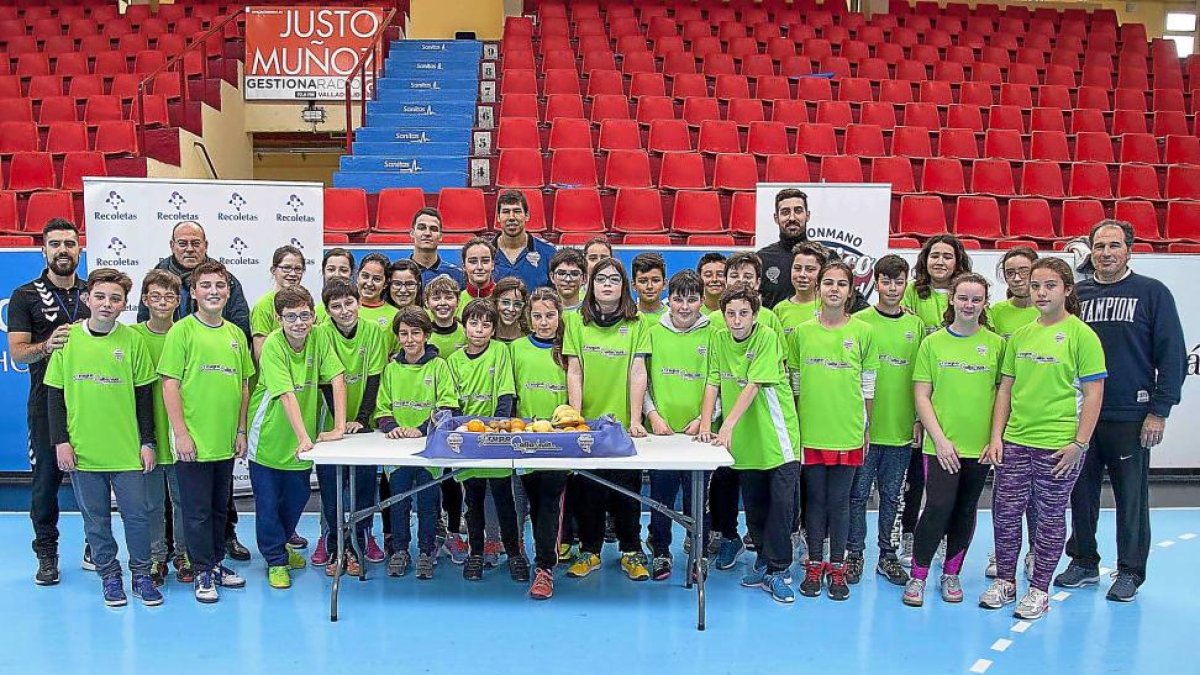 Los alumnos del Marina Escobar fueron los protagonistas en la ‘masterclass’ impartida.-E.M.