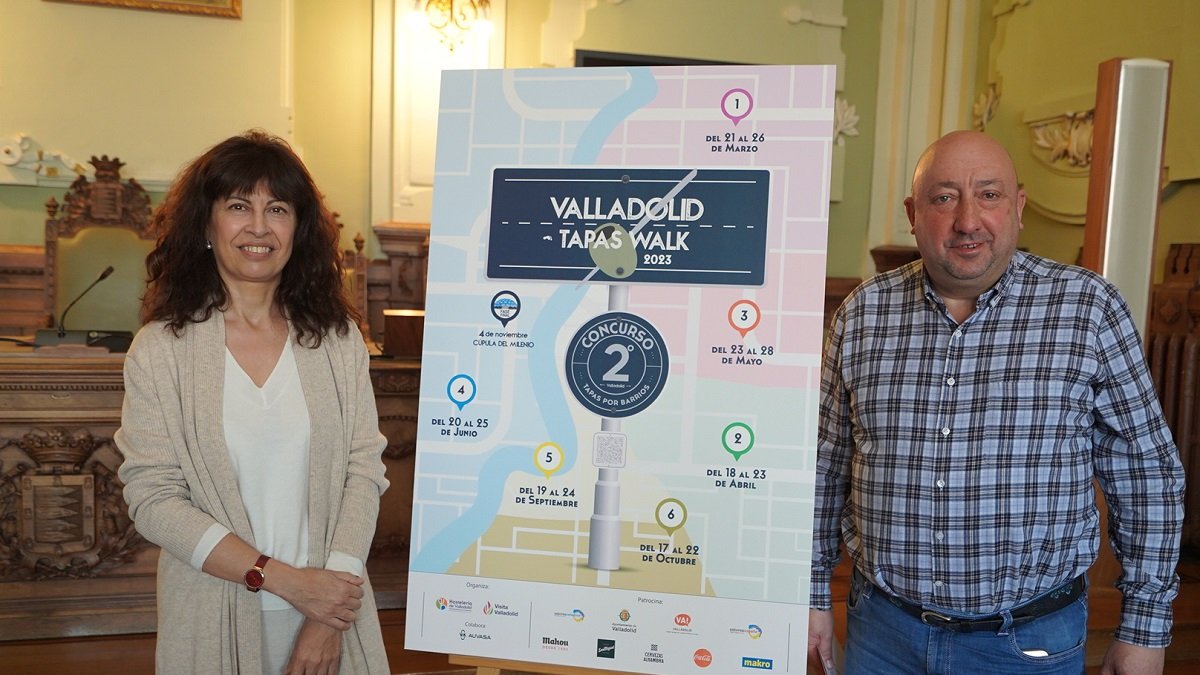 Presentación de la 2ª edición del concurso de tapas por barrio de Valladolid.- AYUNTAMIENTO VALLADOLID