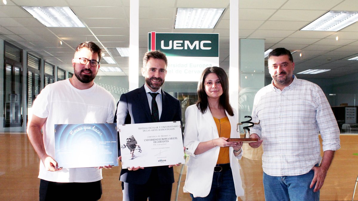 Manuel Ibáñez Martínez, David García López, Alicia Presencia Herrero y David Álvarez Alonso