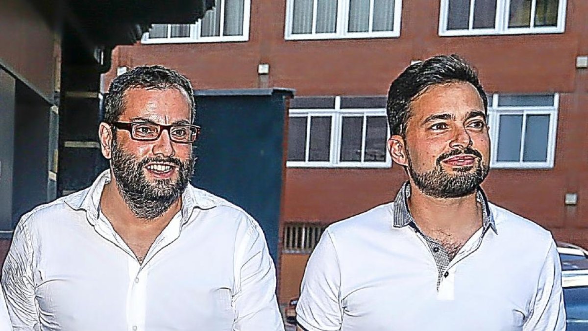 Ibán García del Blanco y Diego Moreno, en una imagen de archivo.-ICAL