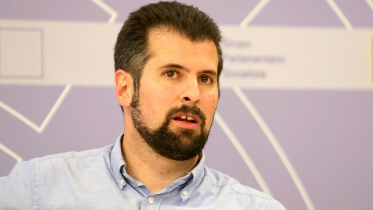 El secretario general del PSOE CyL y portavoz en las Cortes, Luis Tudanca-ICAL