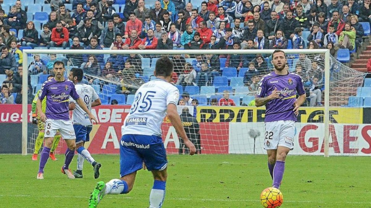 Timor saltó al campo de La Romareda el pasado domingo en sustitución de André Leão.-Photo-deporte