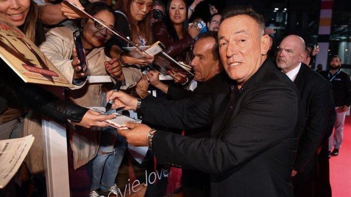 Bruce Springsteen, en Toronto, en la presentación de ’Western stars’.-GETTY IMAGES / GEORGE PIMENTEL