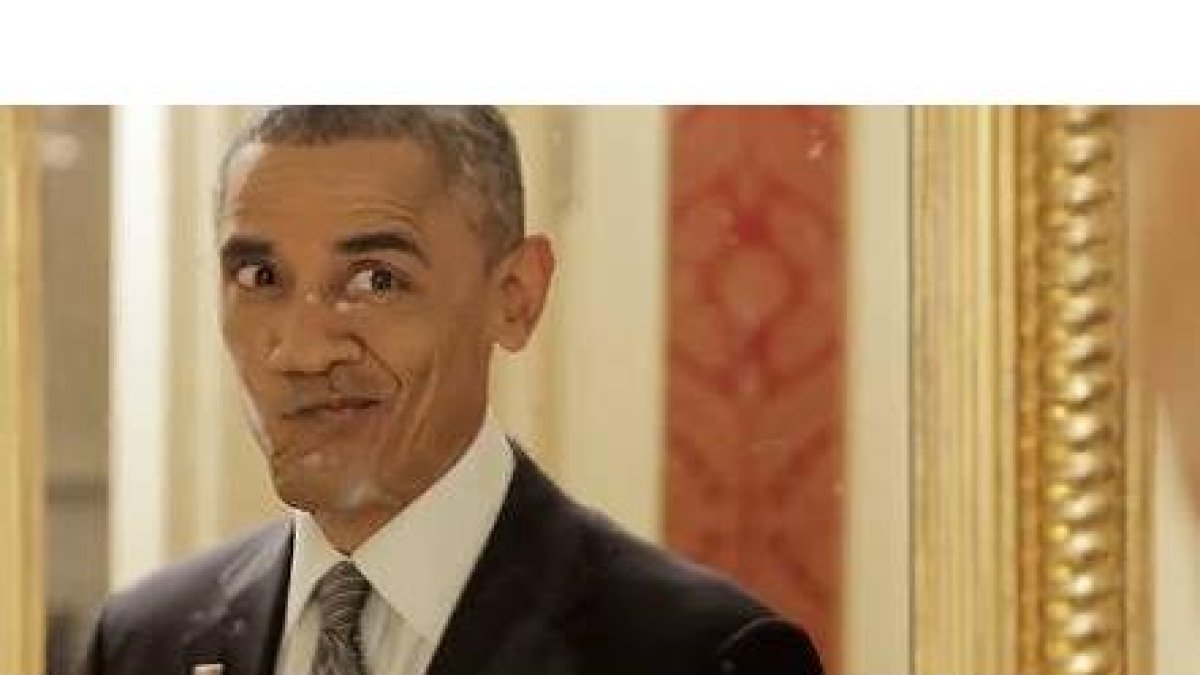 Fotograma del vídeo promocional de Obama. El vídeo promocional de Obama. El vídeo promocional de Obama.-Foto: