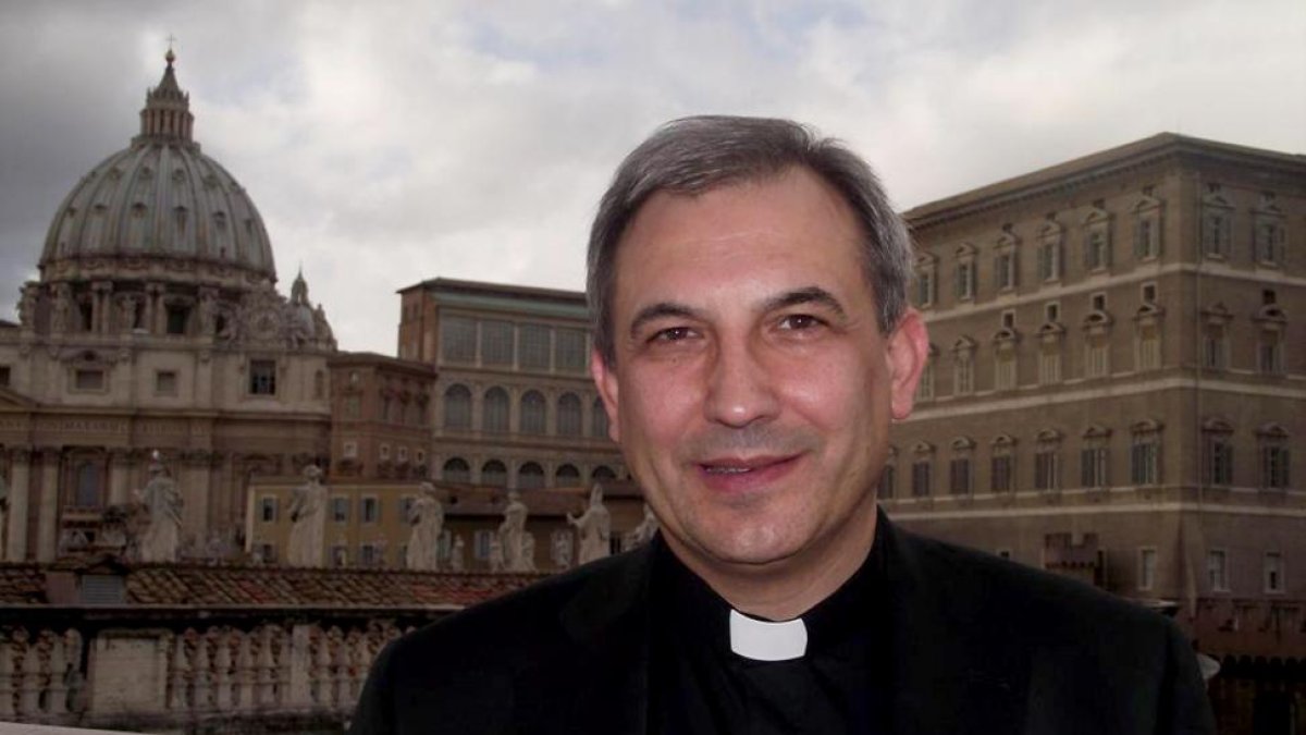 Lucio Ángel Vallejo Balda, en una imagen de archivo en el Vaticano.-Anotao.com