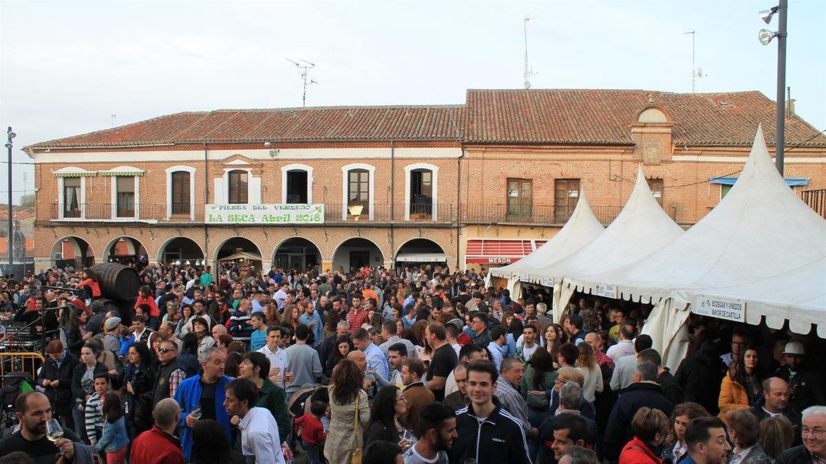 Plaza Mayor de La Seca en la edición del pasado año.-E.M.
