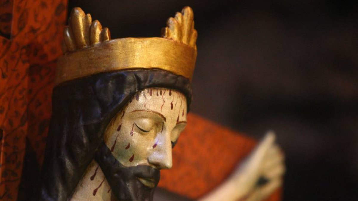 Nuevo paso procesional de la Hermandad de Jesús Nazareno de Ponferrada, réplica del Cristo de la Fortaleza-Ical