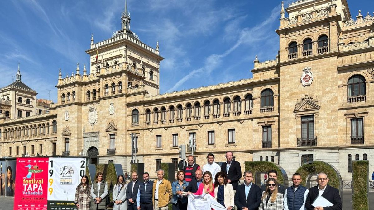 Presentación del Concurso Provincial de Pinchos 2023. -AYUNTAMIENTO VALLADOLID