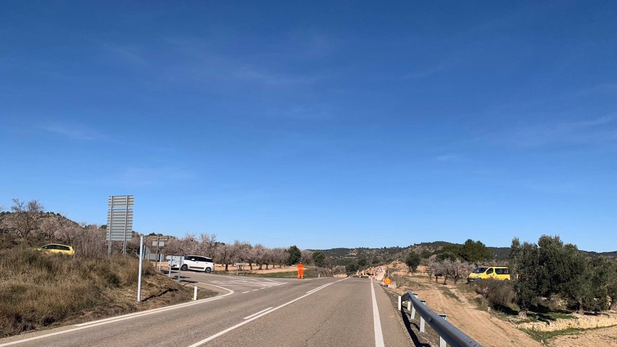 Imagen del tramo de la A-231. - EP