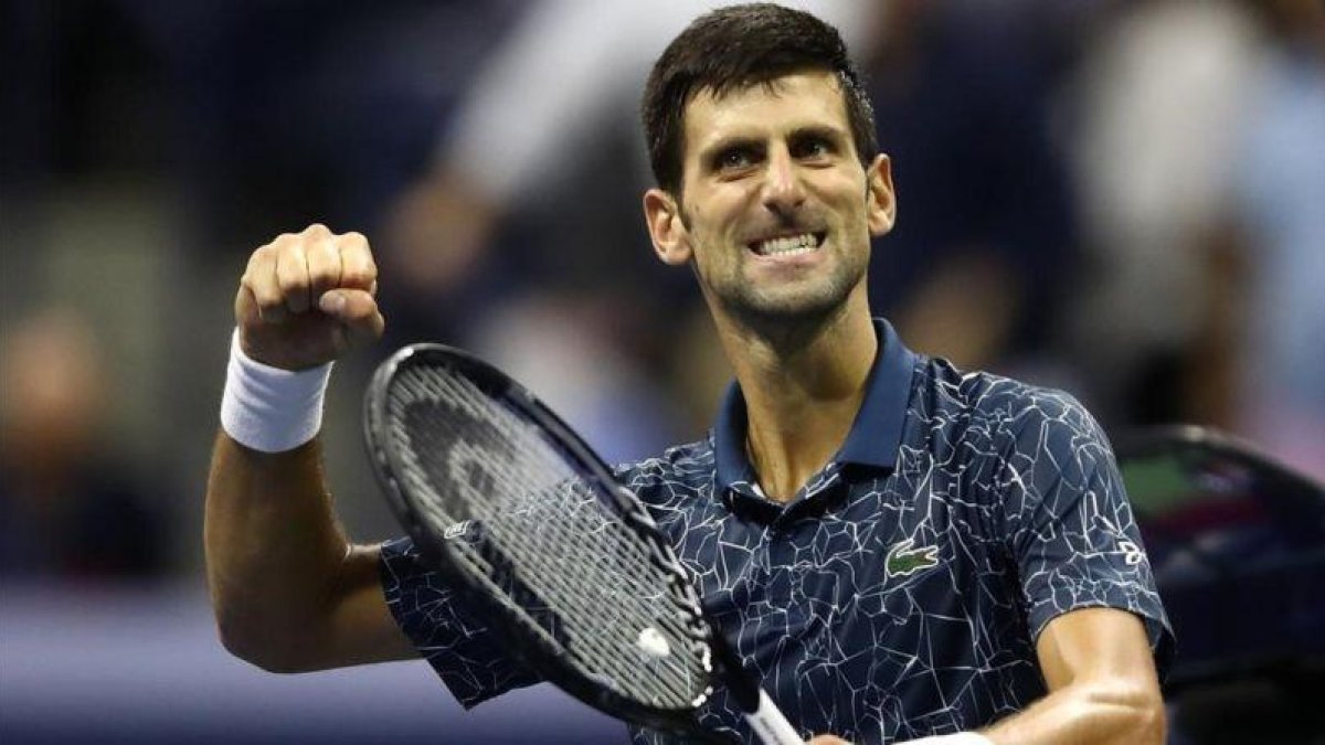 Novak Djokovic vence a Del Potro en la final del US Open.-JULIAN FINNEY