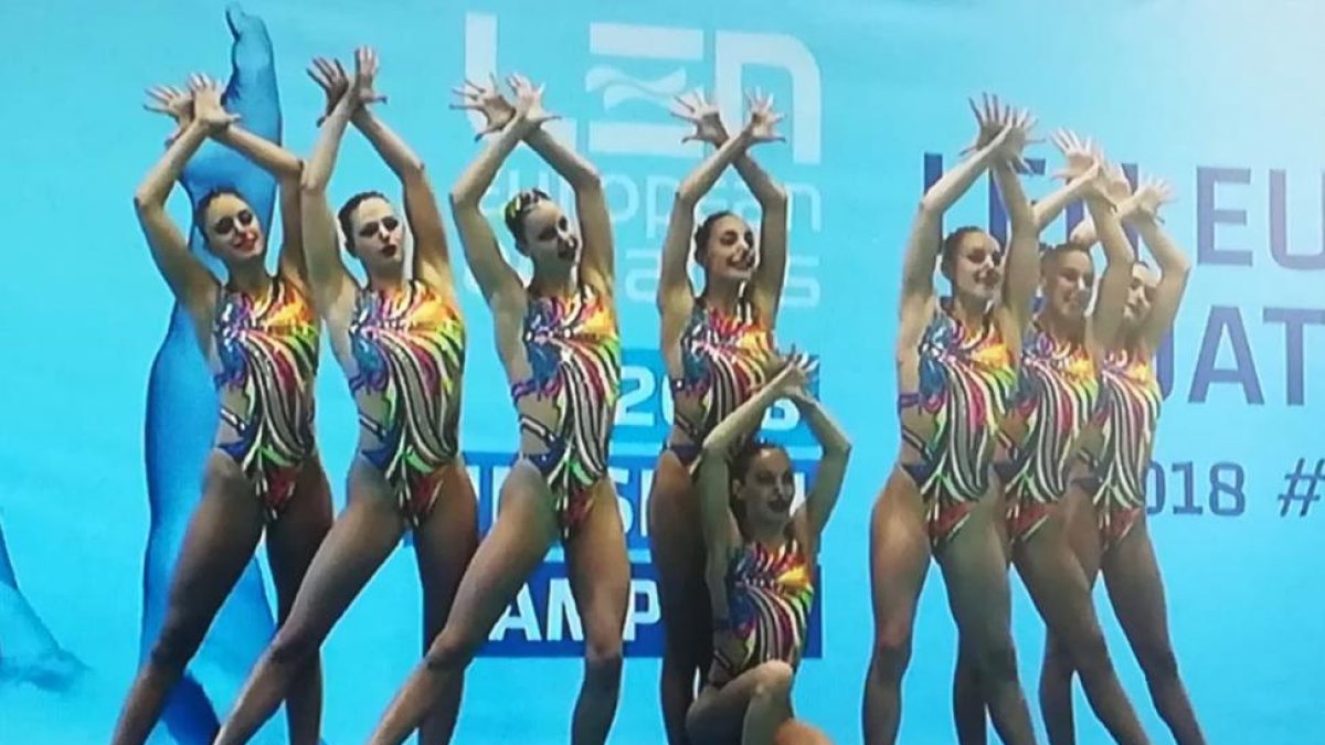 España júnior, bronce en el Europeo,  con las vallisoletanas Selena y María.-EM