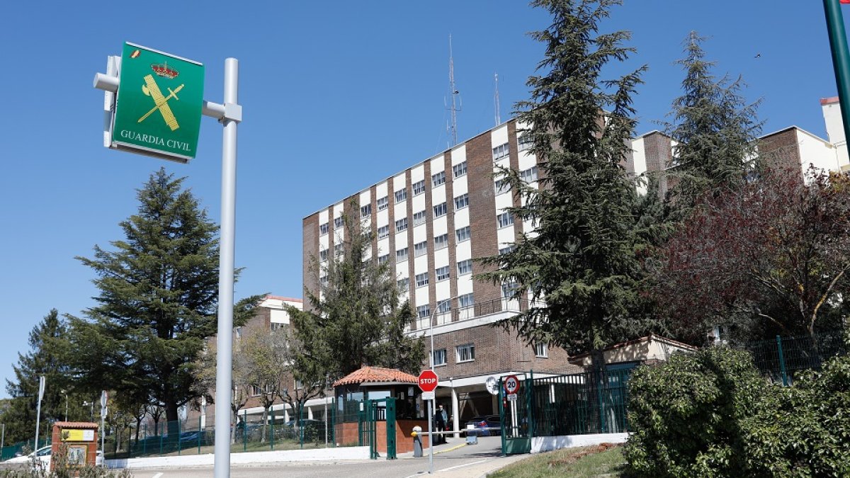 La Comandancia de la Guardia Civil de San Isidro en Valladolid en una imagen de archivo. - J. M. LOSTAU.