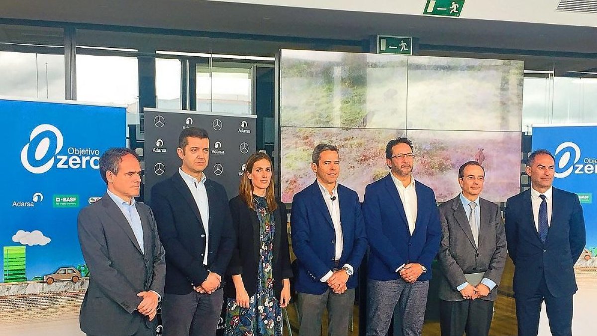 Imagen de ayer durante la presentación del proyecto ‘Objetivo Zero’.-EM.